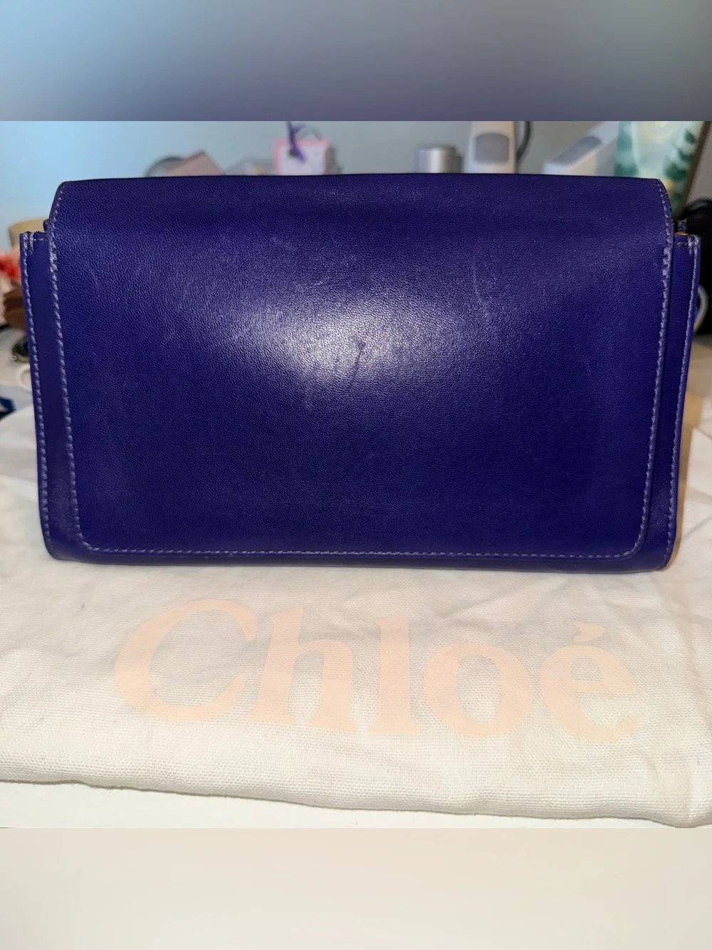 AUTHENTIC - CHLOÉ - Elle Chain Shoulder Bag/Clutch